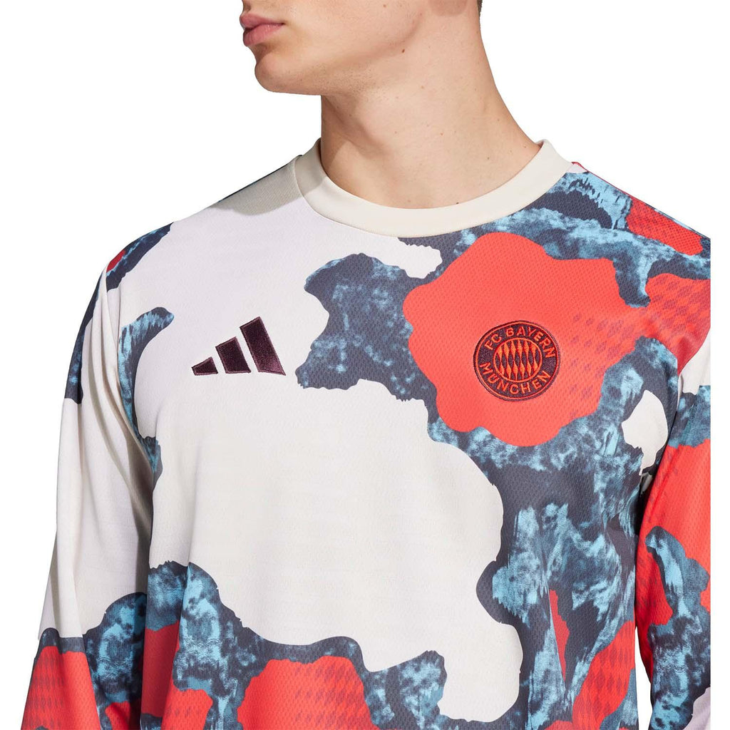 FC Bayern München 24/25 Pre-Match Warm Shirt