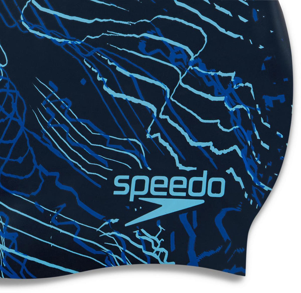Long Hair Print Cap Bla/pur P6