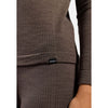 performance wool base layer shirt met facemask