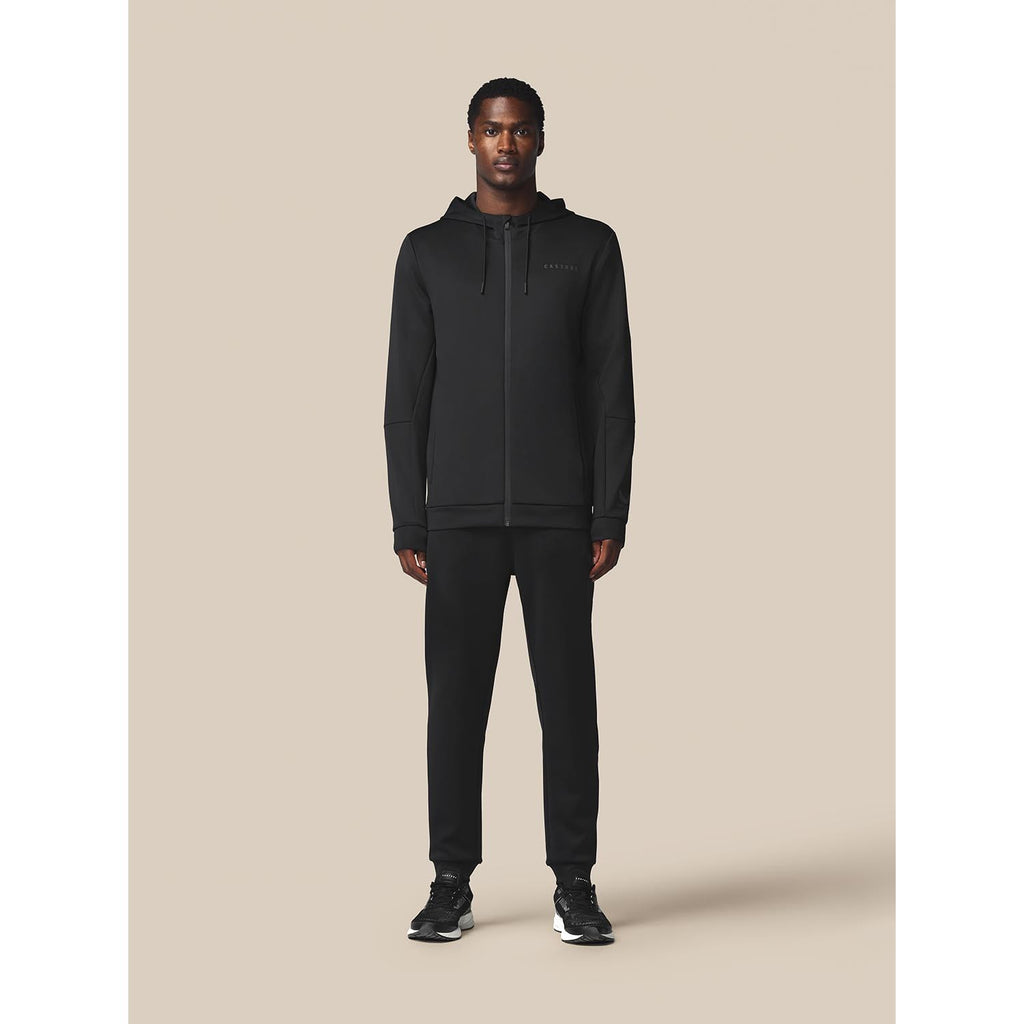 Flex Hoodie met Rits en Capuchon sportcasual