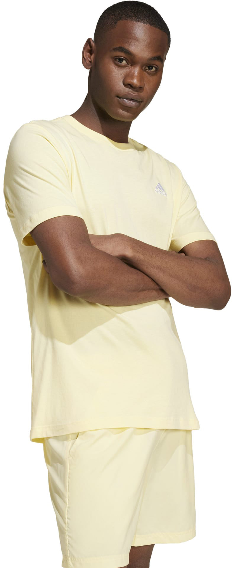 Essentials Single Jersey Geborduurd S Logo shirt