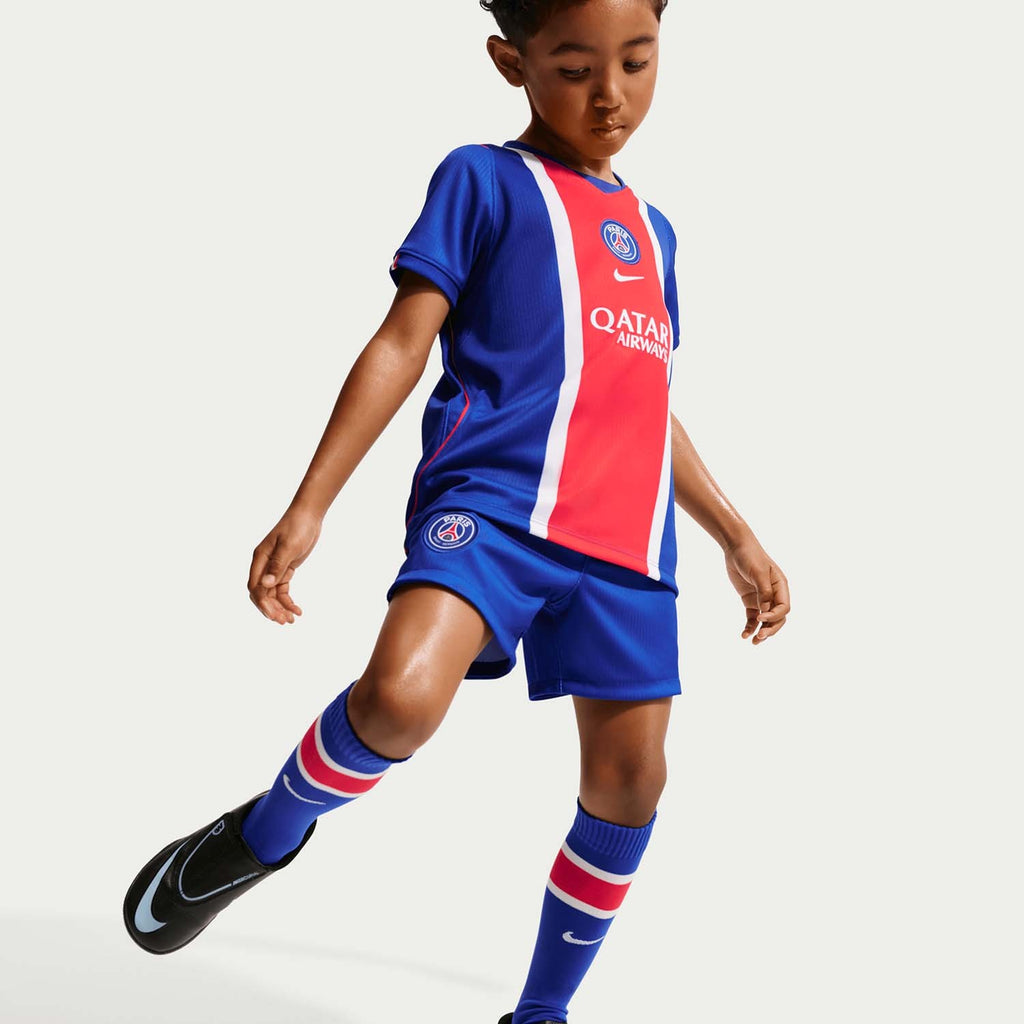Paris Saint-Germain 2026 Stadium Thuis driedelig replicavoetbaltenue voor kleuters