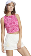 Essentials Animal-Print Crop top