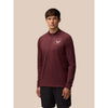 Aop 1/4 Zip Ls Top