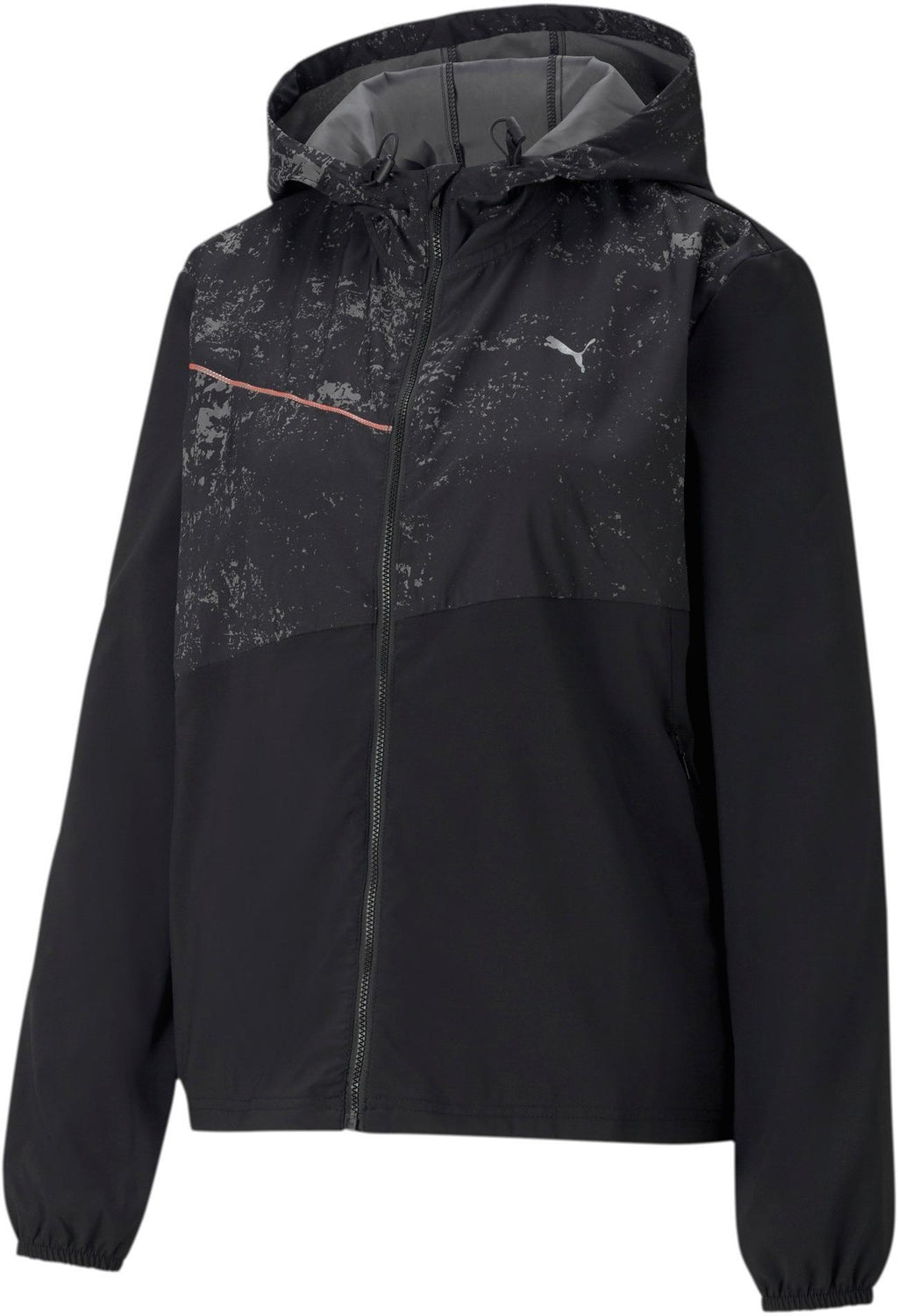 Run Graphic Hooded Jacket