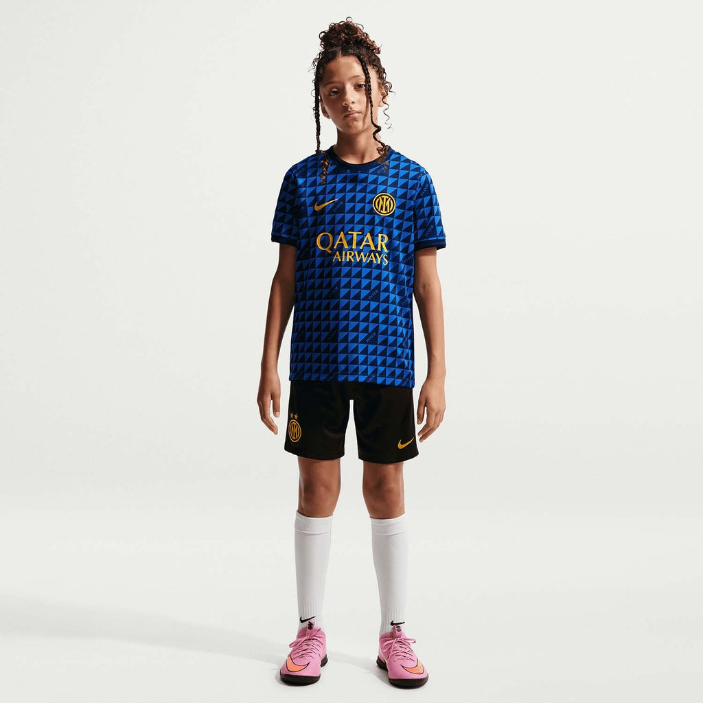 Inter Milan Home Big Kids'  Dri-FIT Pre-Match Top