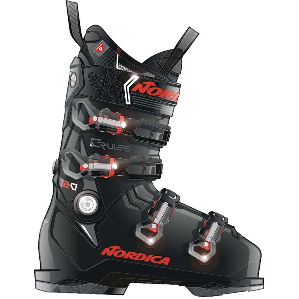 the cruise 120 (gw) black/a skischoenen