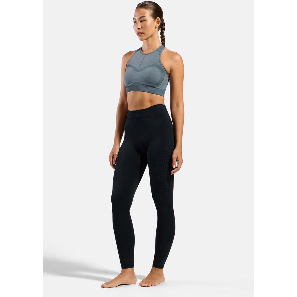 performance wool  seamless medium sport bra
