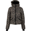 fiasky-print girls snow jacket