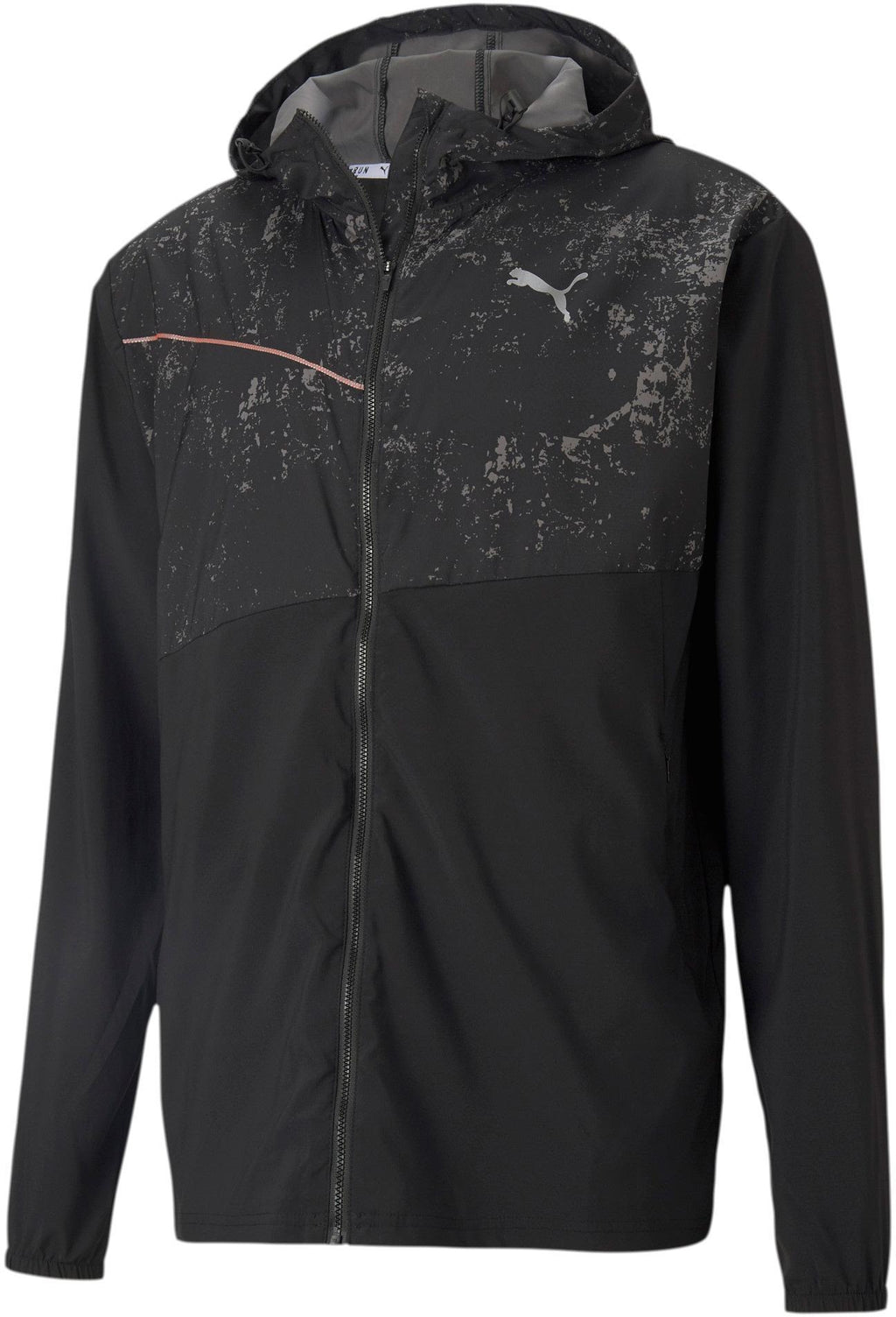 Run Graphic Hooded Jacket