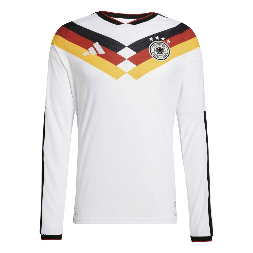 Duitsland 26 Authentiek Thuisshirt met Lange Mouwen
