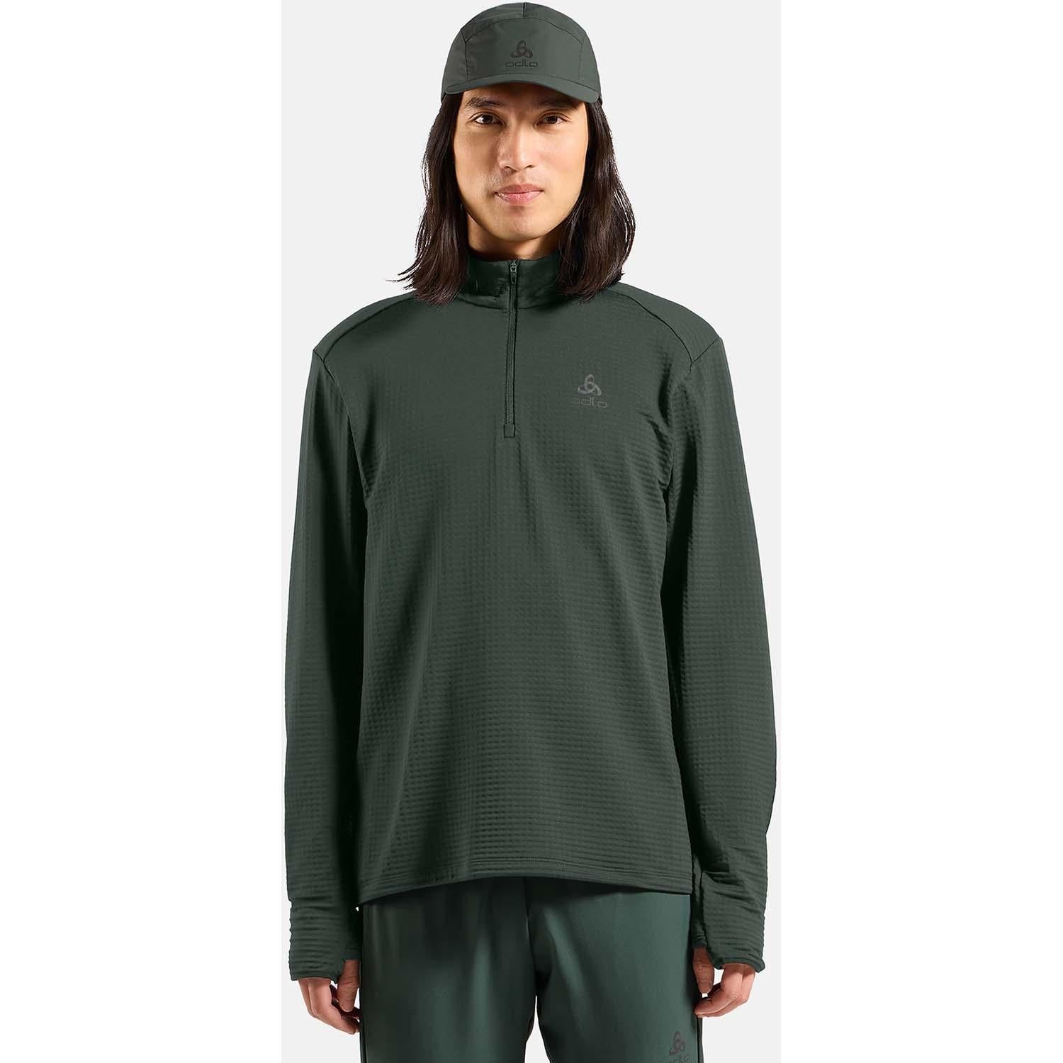 mid layer 1/2 zip essential thermal