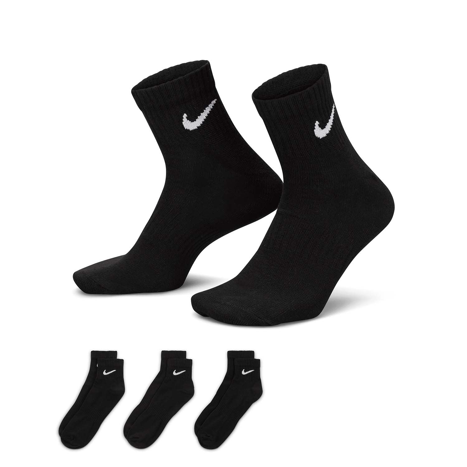 Everyday Lightweight Trainingsenkelsokken (3 paar)