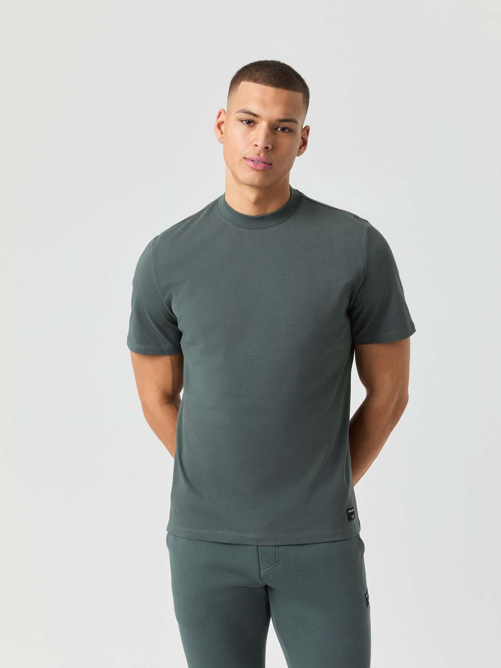 Centre Mock Neck T-shirt