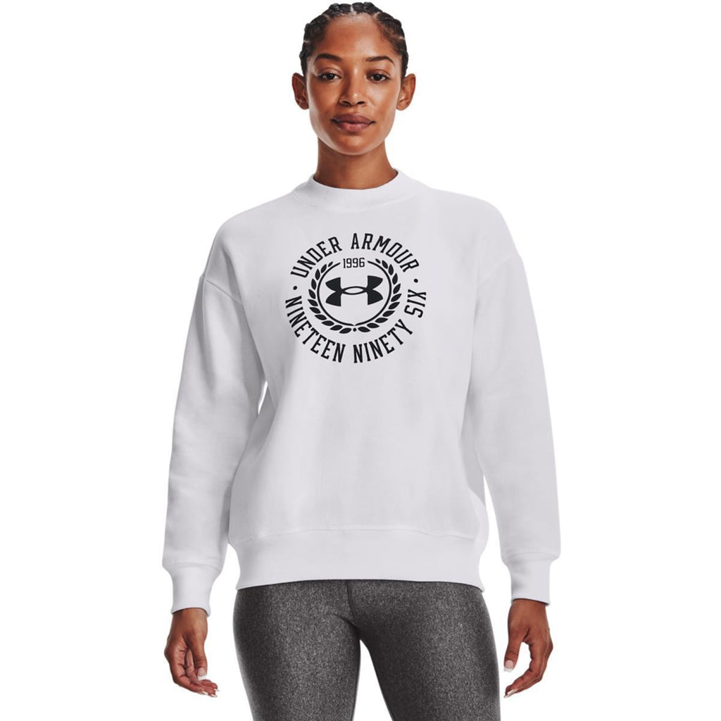 UNDER ARMOUR Rival Fleece Crest Grp CrewSweater