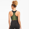 Mid Graphic Long Line Bra