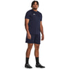 ua m's ch. knit short-nvy