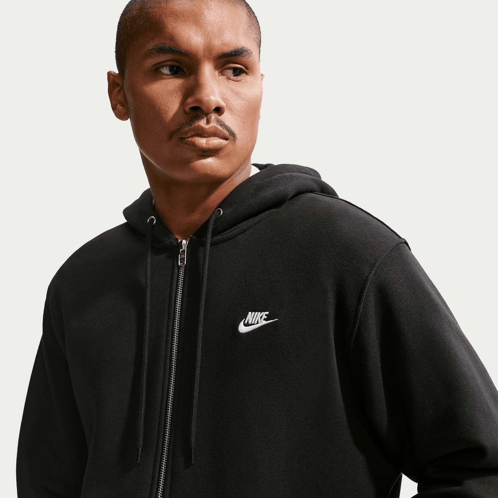club full-zip fleece hoodie