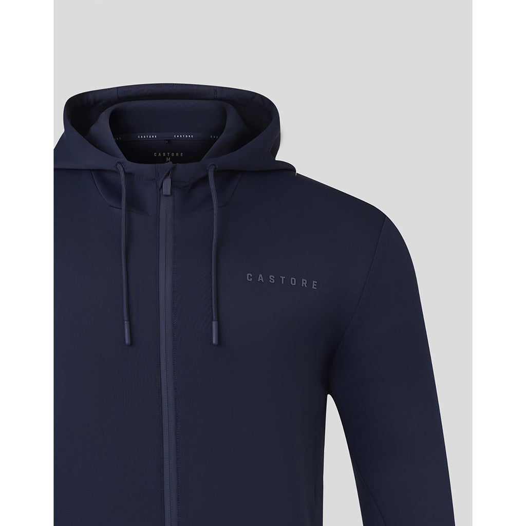 Flex Hoodie met Rits en Capuchon sportcasual