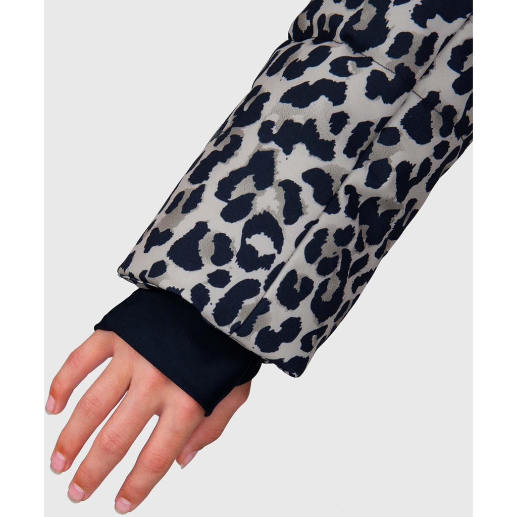 fiasky-print girls snow jacket