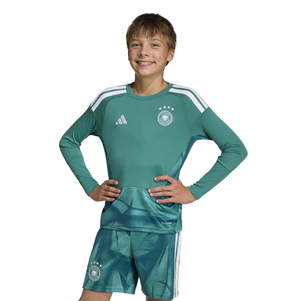 Duitsland 26 Thuis Keepersshirt met Lange Mouwen Kids