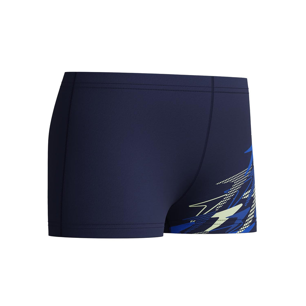 MEDLEY LOGO AQUASHORT NVY/BLU