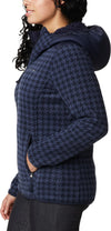 winter pass print fleece full zip