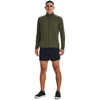 ua tech 2.0 1/2 zip-grn