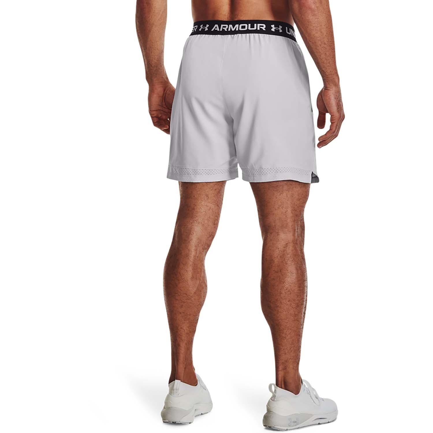 ua vanish woven 6in shorts-gry