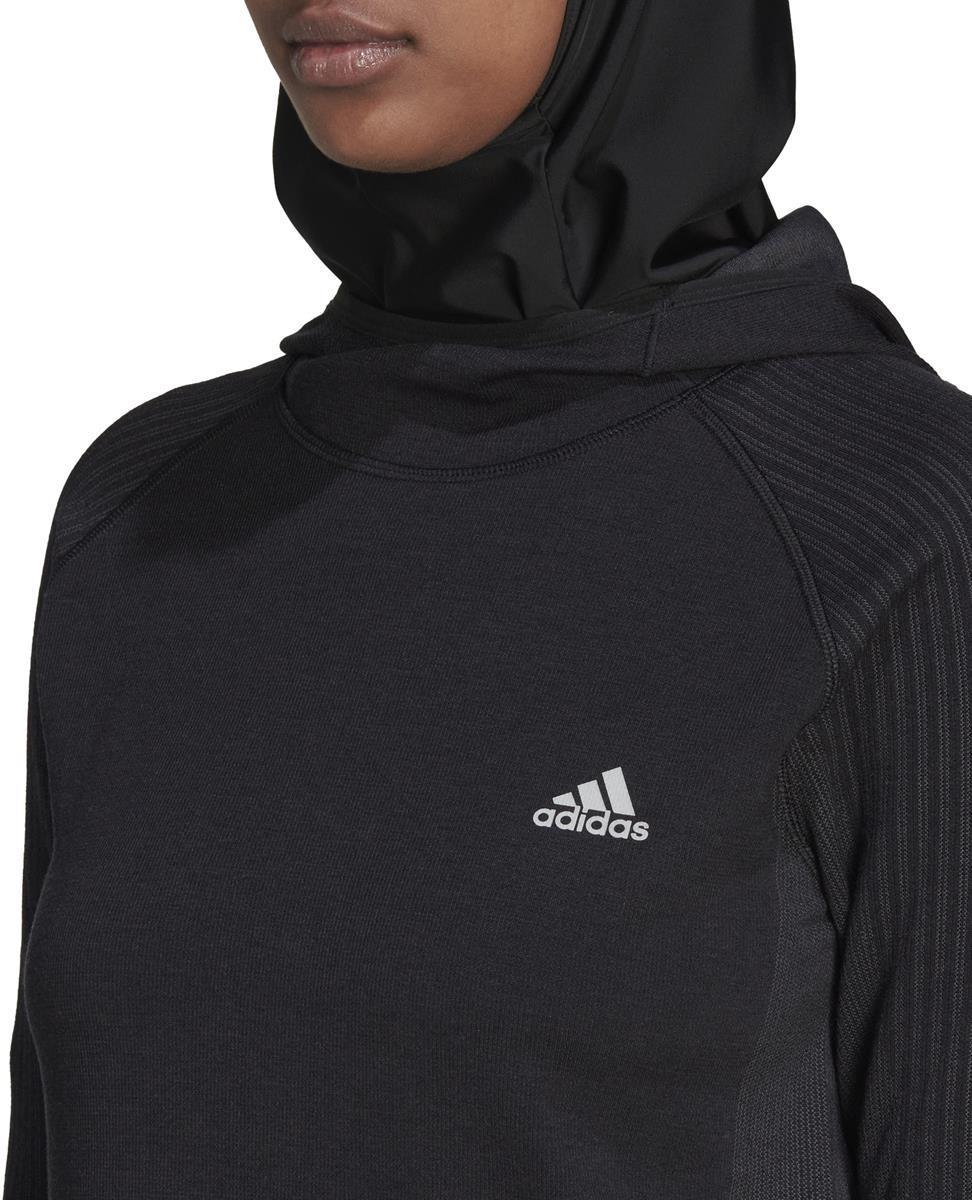XCITY KNIT LS Da. Laufsweater mit Kapuze