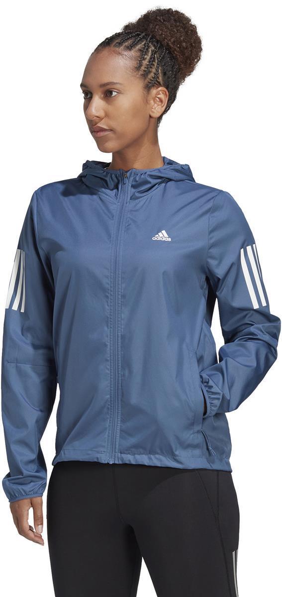 Own the Run Running windjack met capuchon