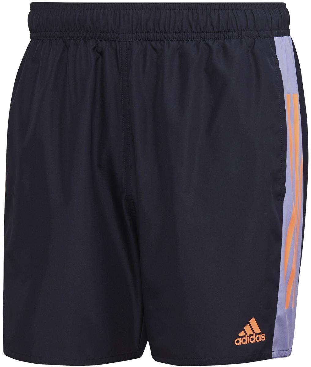 Short Length Colorblock 3-Stripes zwemshort