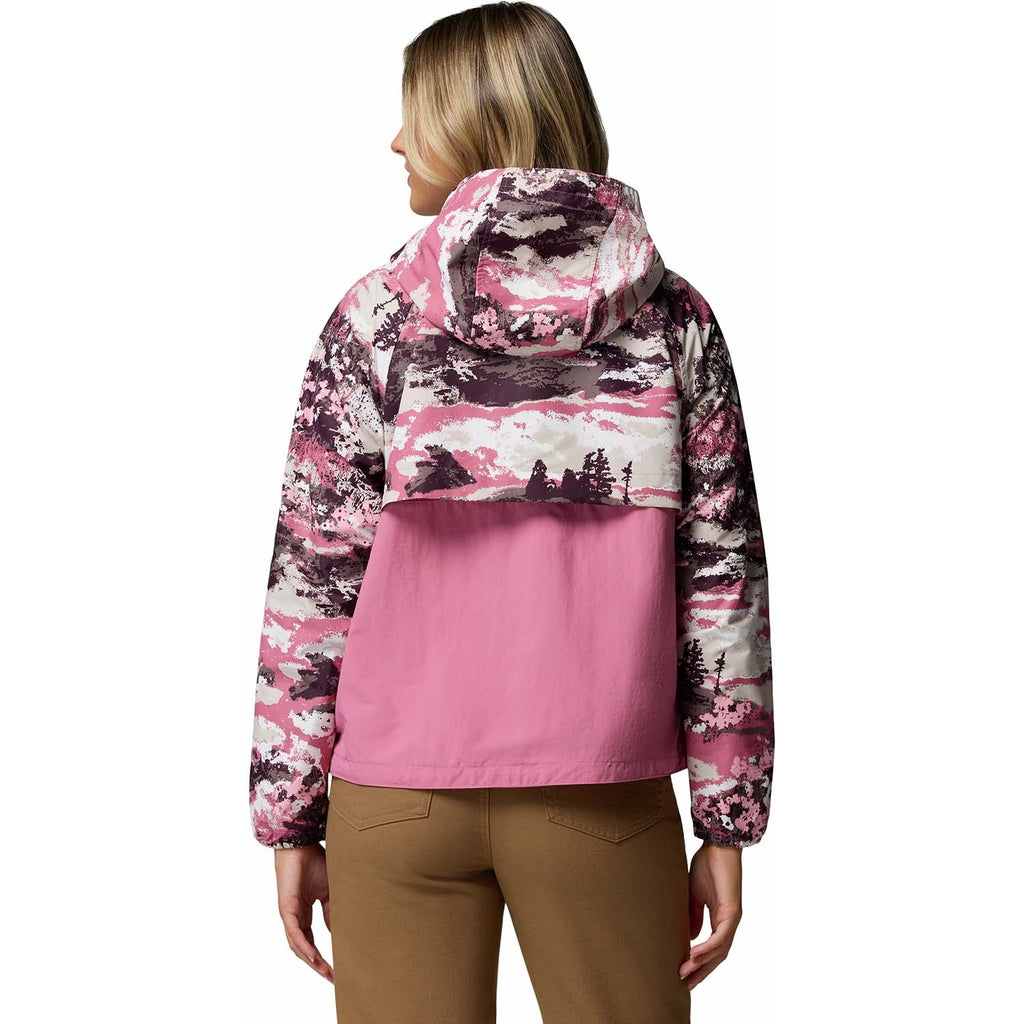 spire valley printed windbreaker jas