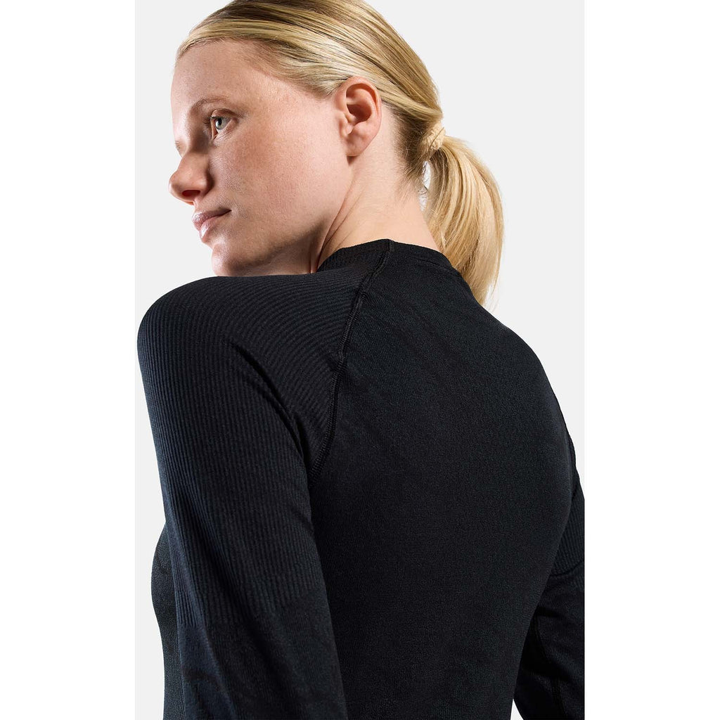 performance warm blackcomb base layer shirt half-zip