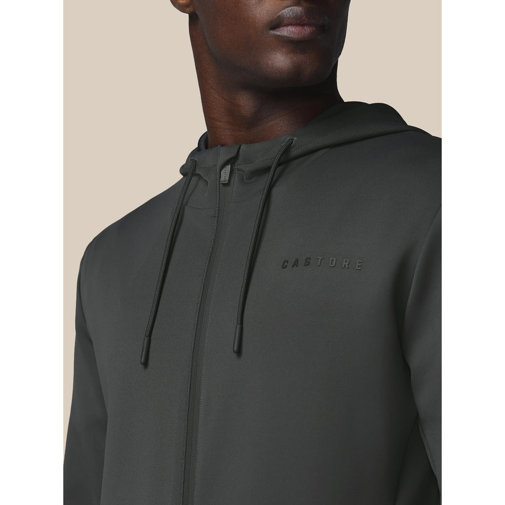 Flex Hoodie met Rits en Capuchon sportcasual
