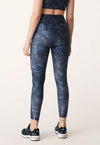 Printed Piping Tights