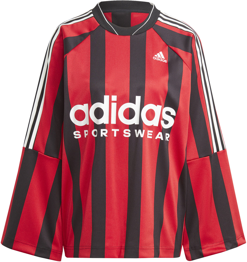 Jacquard Voetbalshirt met Lange Mouwen