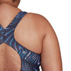 Souleaf Graphic 3-Stripes badpak (Grote Maat)