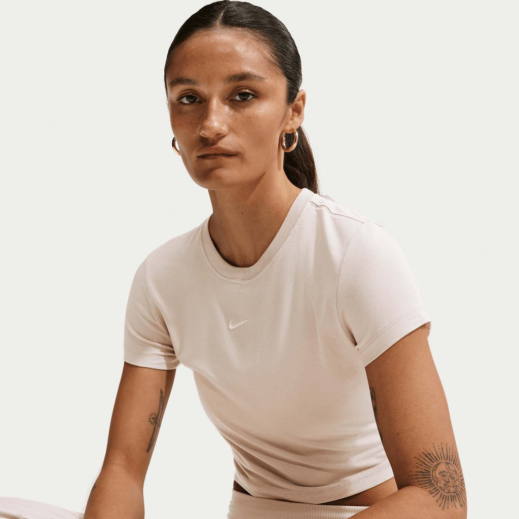 sportswear chill knit Cropped T-shirt