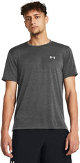 T-SHIRT UA LAUNCH CAMO NERO