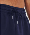 Ua Essential Fleece Shorts-blk
