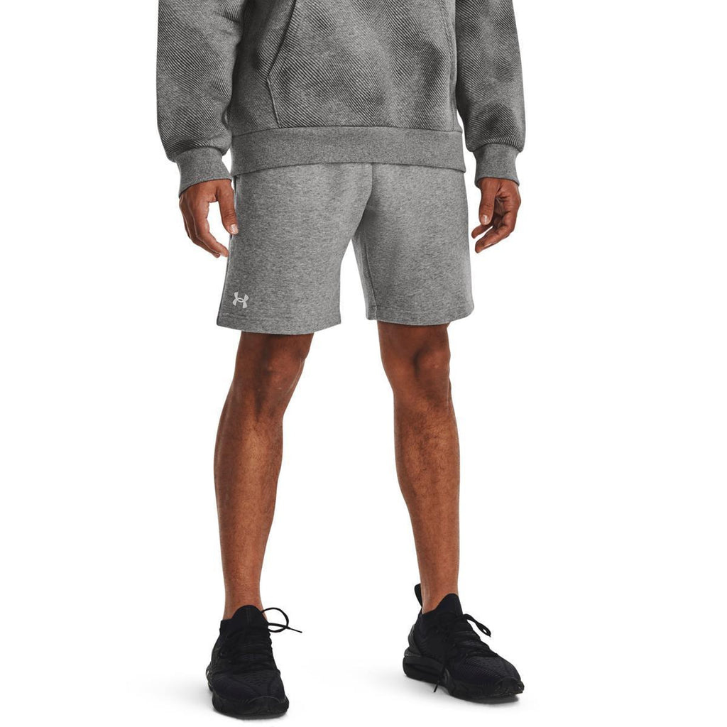 ua rival fleece shorts-gry
