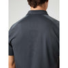 ace mesh panel polo shirt