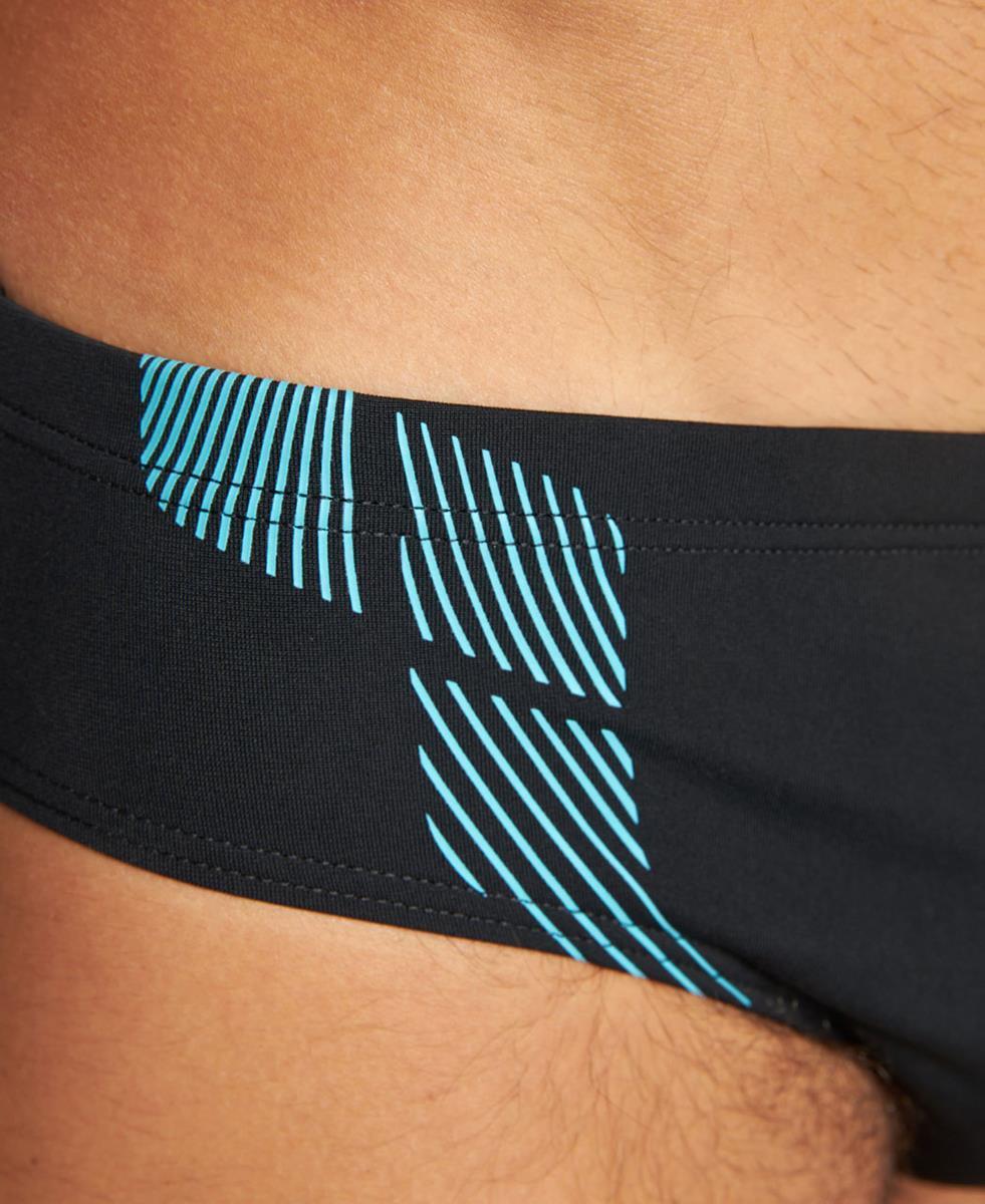 Arena M Streak Brief Black-soft-gre