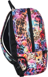 Bb5300 Backpack Fun Leopard Rainbow