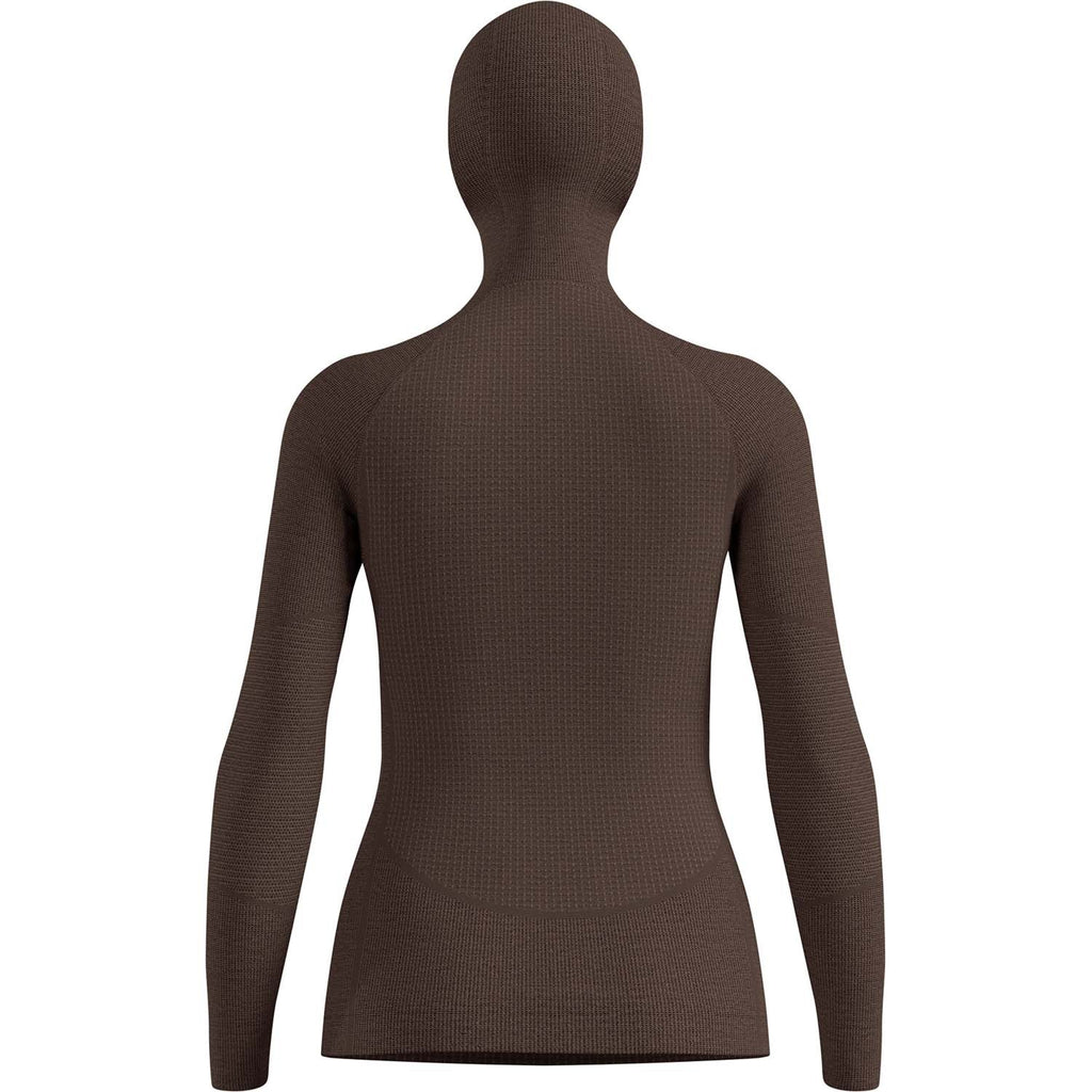 performance wool base layer shirt met facemask