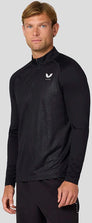 Aop 1/4 Zip Ls Top