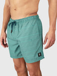 Cester-stripe Men Swim Shorts