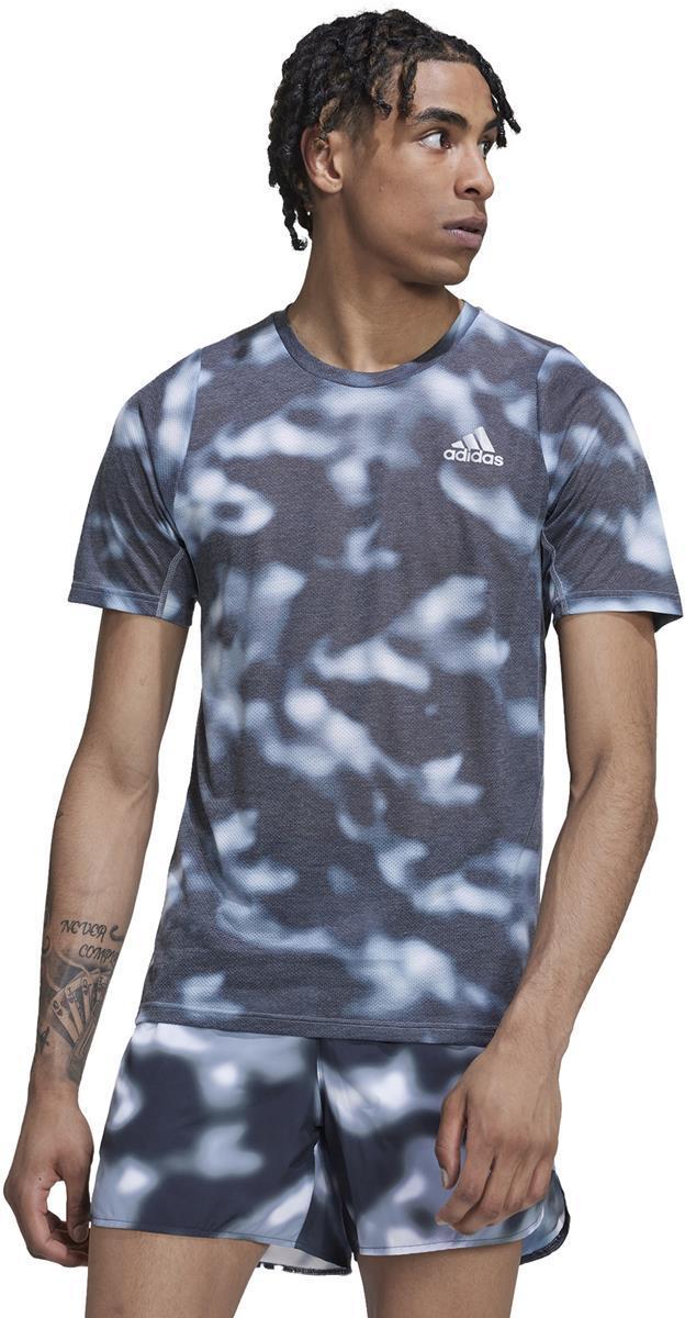 Run Icons 3-Bar Allover Print shirt