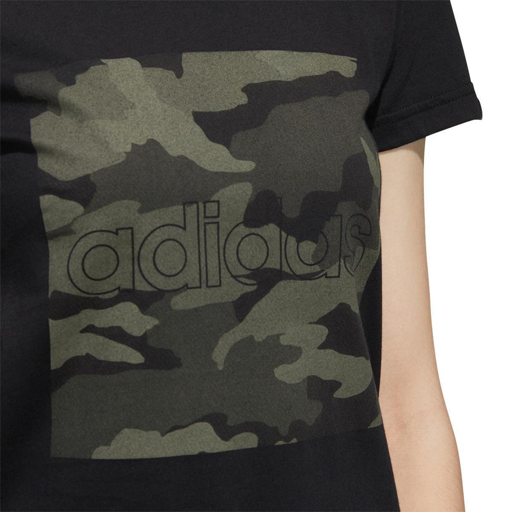 W BOXED CAMO T